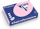 Carton A4 160 g/m² 250 de foi Top Clairefontaine Roz pal pale