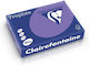 Clairefontaine Carton A4 160 g/m² Culoare Intensă 250 de Foi Top Culoare Intensă Violetă
