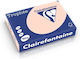 Clairefontaine Salmon-colored A4 Cardstock 160 Gsm 250 Sheets Ream Pastel Color Range