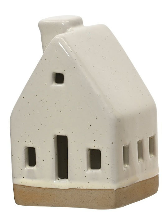 Kaemingk Weihnachtliches Dekoratives Dorf Beige 11x7.3x6.3cm