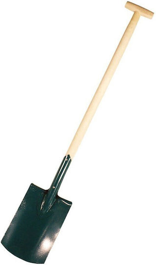 Profix Lopată nituită cu mâner în T și coadă din lemn 195 × 285/1170 Mm