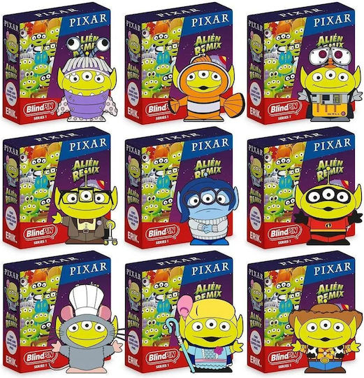 Pixar Alien Remix Badges Blind Pin Series 1 Random Contents