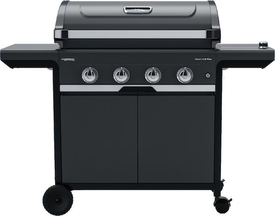 Select 4 LS Plus Gasgrill mit 4 Brennern 12 kW und Seitenbrenner 2,3 kW