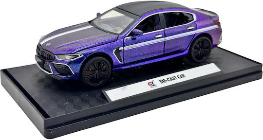 Che Zhi Bmw M8 Competition Die-cast Model Metallic Purple 1:32 Scale Opening Doors Hood Trunk