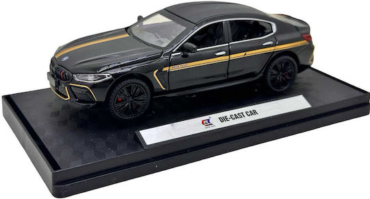 Bmw M8 Competition Die-cast Model Car Black Gold 1:32 Scale Opening Doors Hood Trunk