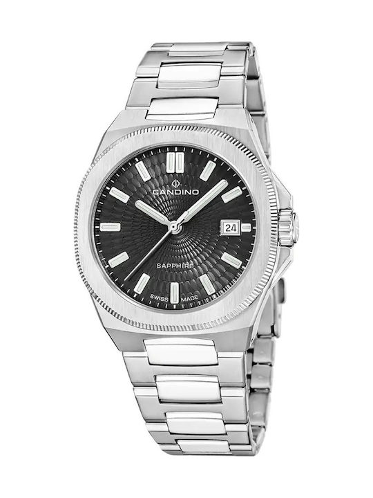 Candino Мъжки часовник 39.5 mm на батерия със с...