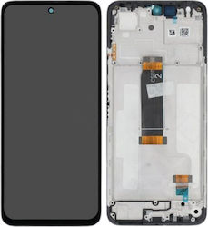 Display LCD Original, cu Digitizor și Ramă Xiaomi Redmi 13 4G Redmi 13 5G Poco M6 – Negru Service Pack