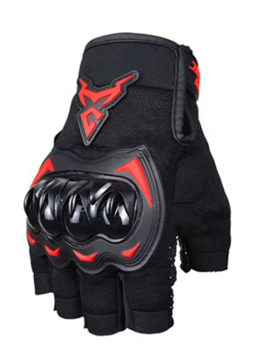 MC-010 Rote Sommer-Motorradhandschuhe für Herren