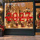 Christmas Window Display New Year 2027 120x35cm