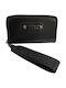 Roxie Large Black Leather Women's Wallet