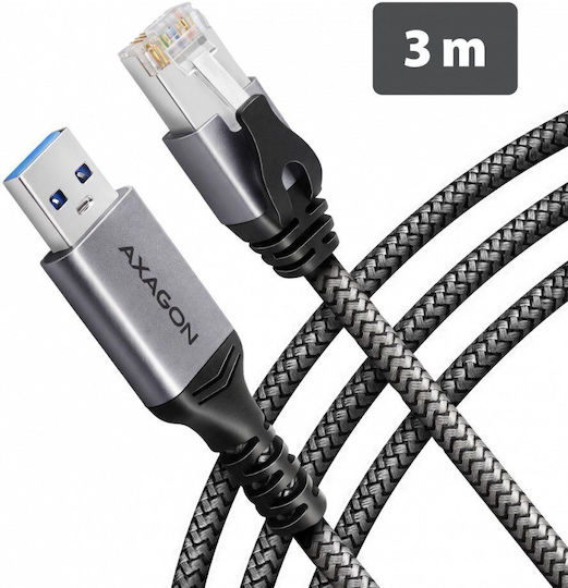 Axagon ADE-AM30 Adaptor de Rețea USB cu Conexiune prin Cablu Gigabit Ethernet