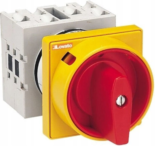 Lovato Electric Περιστροφικός Διακόπτης Βιομηχανικού Τύπου GX1692U25