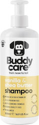 Buddy Care Dog Shampoo for Dry Skin Vanilla & Shea Butter 500ml