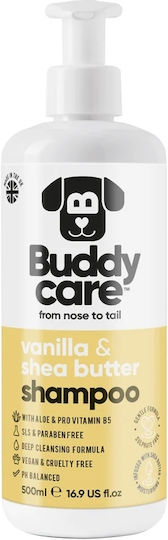 Buddy Care Dog Shampoo for Dry Skin Vanilla & Shea Butter 500ml