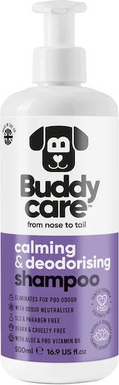 Buddy Care Calming & Deodorising Lavender Dog Shampoo 500ml
