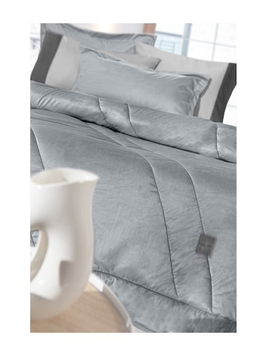 Guy Laroche Double Quilt 220x240 cm Refine Grey