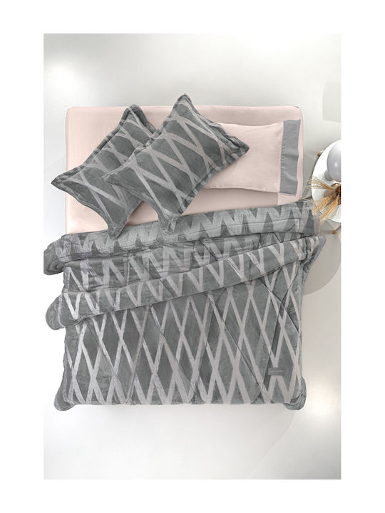Guy Laroche Sherpa Comforter Set Single 160x240...