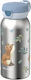Flip-up Stainless Steel Kids Non-Spill Water Bottle Blue 600ml