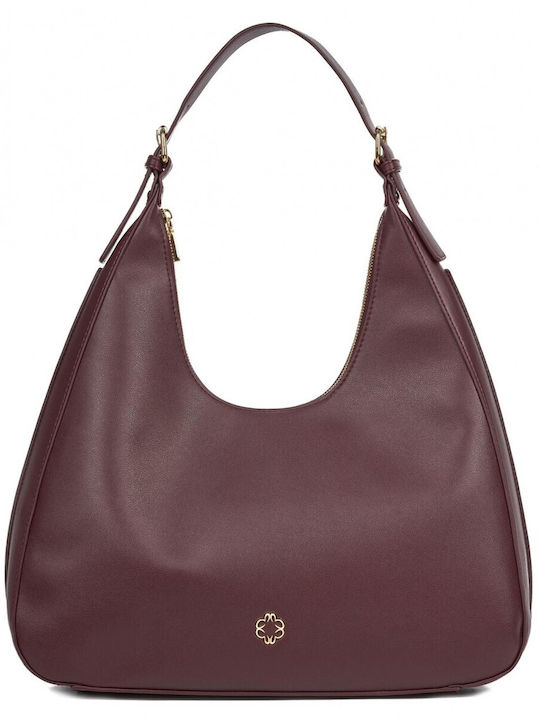 Veta Women's Hobo Bag Burgundy