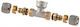 TDM brass Pipe Tee Connection Brass