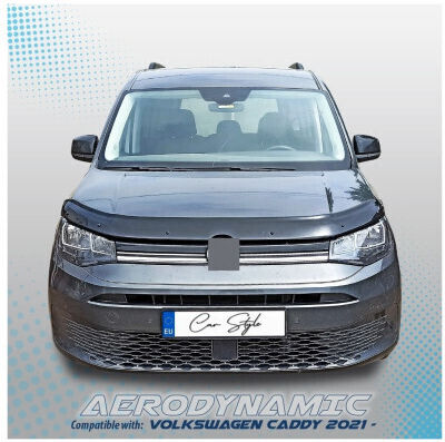Car Hood Deflector Compatible Volkswagen Caddy V 2021 Onwards Smartic Model Sma-000772