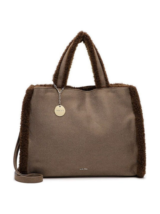 Mercy Women's Shopper Bag Taupe
