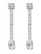 Women's Earrings Victoria Cruz A5221-07ht 925 Silver with Zircon Stones
