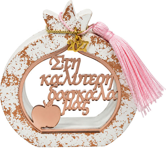 Makwedding Talisman Norocos Rodie Albă din Ceramică 2027