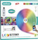 Aerbes Smart LED Strip Wi-Fi USB 5V RGB Light 3m with Power Supply & Remote Control