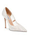 White High-Heel Pumps