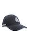 Cf Official Cap – Washed Black Cotton Cap – Size U Rm3go26