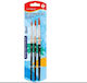 Keyroad Set pensule de pictură 3 buc