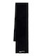 Women's Black Faux Fur Scarf