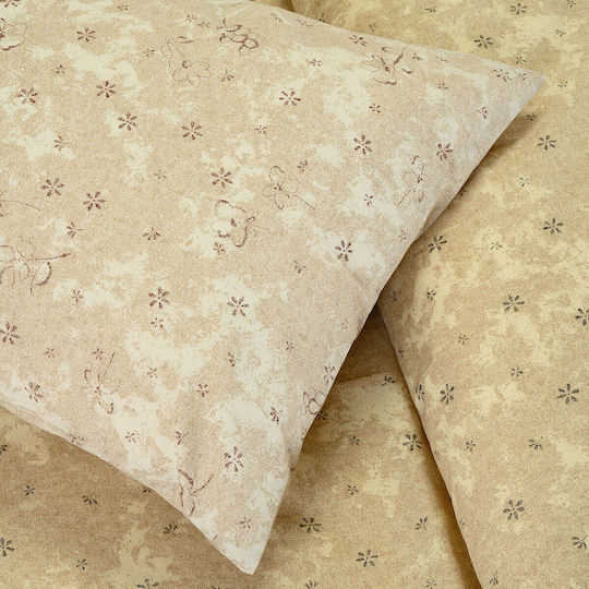 Melinen Kissenbezug-Set Demi Choco 50x70 cm