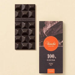 Venchi Dark Chocolate Vegan with 100% Cocoa Gluten Free 70gr