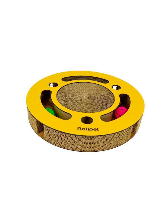 Rotipet Ονυχοδρόμιο Κίτρινο 34x34x5.5εκ.