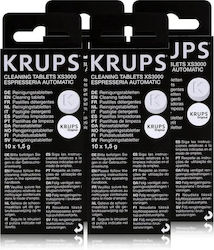 Krups Xs3000 Reinigungstabletten Packung mit 4 Stück à 1,5 g für Espressomaschinen Xs3000fo Krups Xs3000 Reinigungstabletten Packung mit 4 Stück à 1,5 g für Espressomaschinen Xs3000fo
