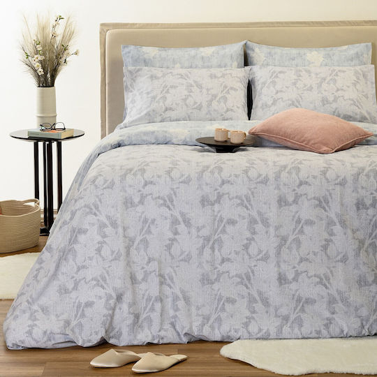 Melinen Double Quilt Set with Hollowfiber Filling 240x260cm 144 350 GSM