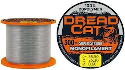 Monofilament Fishing Line Konger Dread Cat 300 M Gray 0.45 Mm Diameter Knot Breaking Strength 35.9 Kg Monofilament Fishing Line Konger Dread Cat 300 M Gray 0.45 Mm Diameter Knot Breaking Strength 35.9 Kg