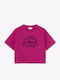 Παιδικό T-shirt Fuchsia