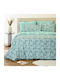 Melinen Single Bed Sheet Set 170x270cm Petrol (3pcs)