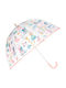 Stephen Joseph Kinderstockschirm Transparent mit einem Durchmesser von 69 cm