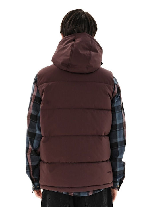 Emerson Vestă Puffer Maro