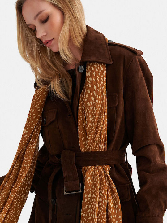 attrattivo Women's Scarf Brown