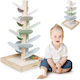 Babyspielzeug aus Holz mit Geräuschen
