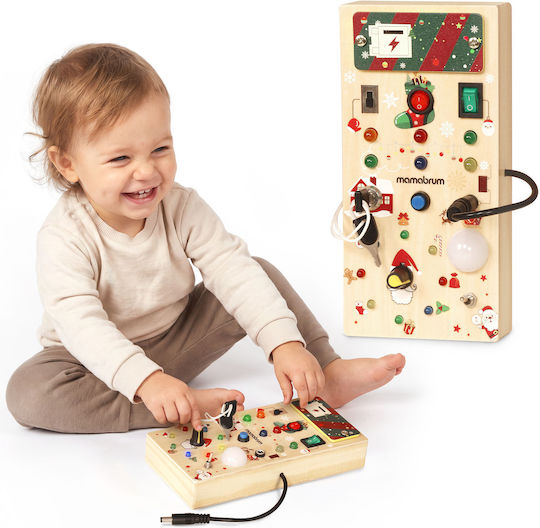 Holzspielzeug-Controller mit Licht für Kinder ab 36 Monaten
