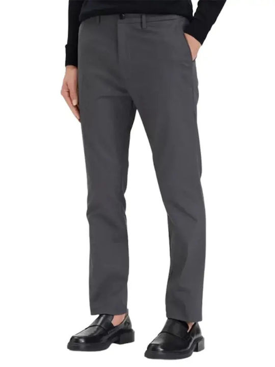 Calvin Klein Herren-Chino Slim Fit Volcanic Ash