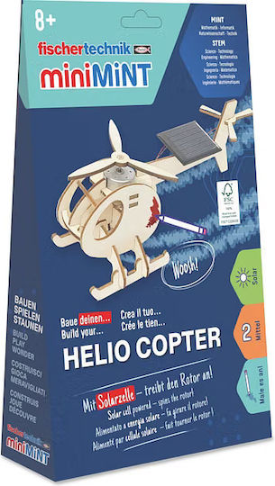 Παιχνίδι Κατασκευών Ξύλινo Helio Copter για Παιδιά 8+ Ετών