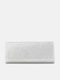 Haitch Damen-Clutch Silber