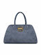 B_iconic Sbakes Women's Grey Suede Tote Bag